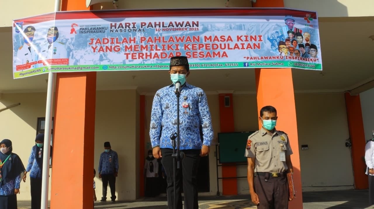 UPACARA BENDERA MEMPERINGATI HARI PAHLAWAN ~ 10 NOVEMBER 2021